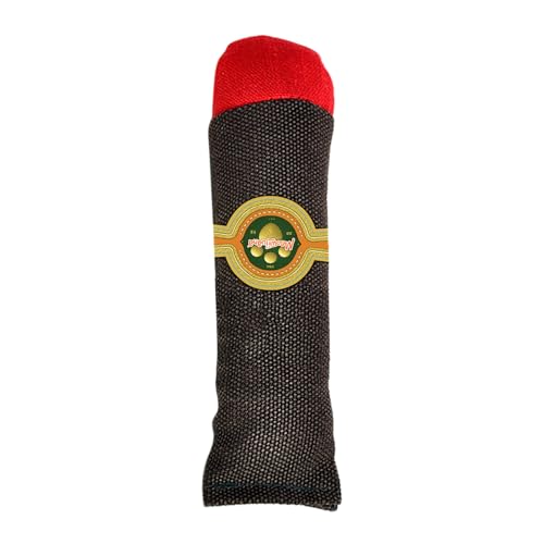Meowijuana Catnip Cigar Cat Toy | Catnip & Valerian Root Plush Toy - color: Cigar