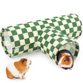 Bienbee Guinea Pig Tunnel, 3-Way Washable Collapsible Toy for Small Animals