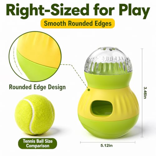 Dog Treat Dispensing Puzzle Toy Puppy Interactive Toys Slow Feeder