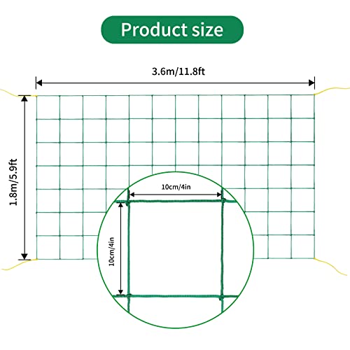 KINGLAKE GARDEN Trellis Netting for Climbing Plants Garden Plant Netting