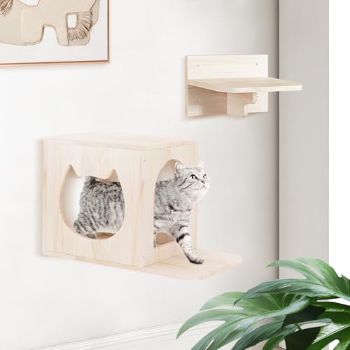 Cat Wall Furniture Set, Cats Wall Shelves Cat Wall Climber