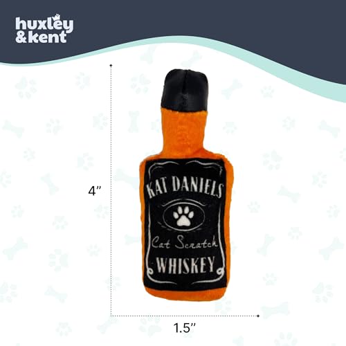 Huxley & Kent Plush Crinkle Catnip Cat Toy, Kat Daniels Whiskey - style: Kat Daniels Whiskey