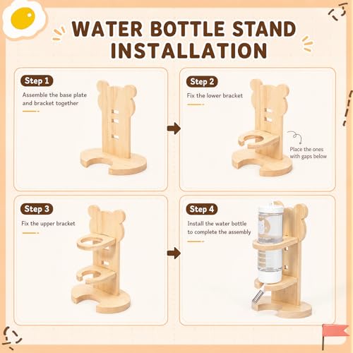 BreezeHug 4 Pcs Hamster Cage Accessories Hamster Platform Toy, Clouds Shape - style: Clouds Shape