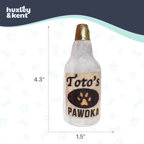 Huxley & Kent Plush Crinkle Catnip Cat Toy, Toto's Pawdka - style: Toto's Pawdka