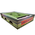 Pets First NCAA Illinois Fighting Illini Cat Scratcher Box, Game Day Cat Toy, NCAA Football Field Designed Cat Scratcher and Lounge, Stimulating Cat Game - color: Illinois Fighting Illini