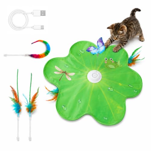 Cat Toy, Interactive Cat Toy, Cat Toys Interactive - color: green