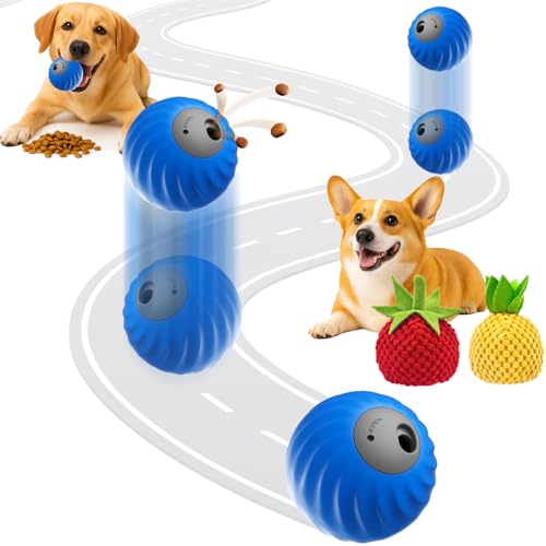 FUNNYDUCK Interactive Dog Toys, Treat Dispensing Dog Feeder Puzzle for Dogs - color: D