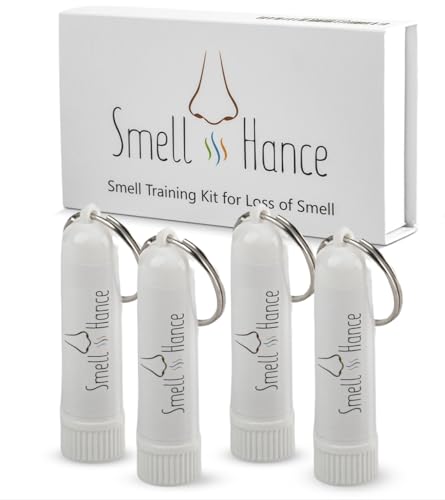 Smell Training Kit for Loss of Smell- 4 Pack -Inhaler Set-Anosmia