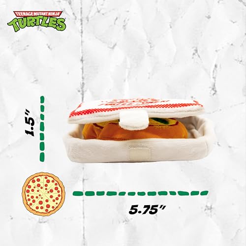 Teenage Mutant Ninja Turtles, Plush Nesting Toys for Dogs, Turtle Shell - style: Pizza