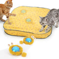 HGB Interactive Cat Toy with Automatic Moving Ball & Hunting Play Mat