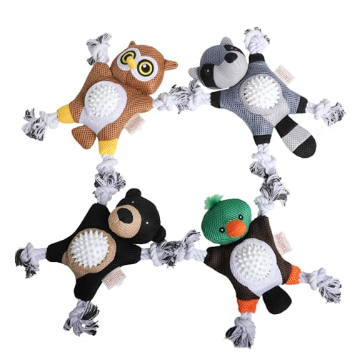Territory 2 in 1 No Stuffing Removable Fetch Ball Tug Dog Toy for Small Medium Large Dogs, Duck - style: Duck