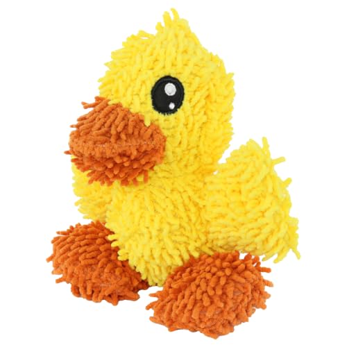 MIGHTY® 2 Pack Microfiber Small Duck Dog Toys - color: 2PK Yellow Duck