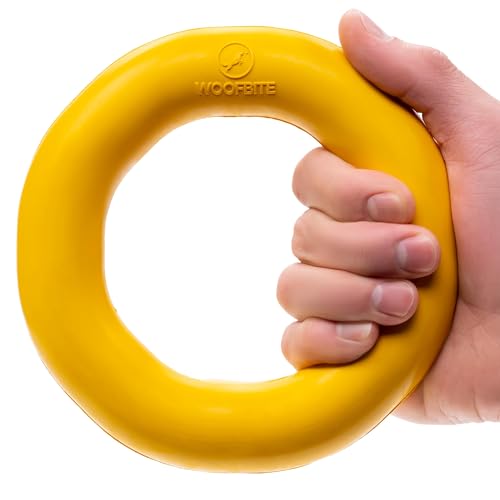 Indestructible Dog Chew Toy - Lifetime Replacement - Durable Toy for Aggressive Chewers - Safe Non-Toxic Natural Rubber - Chew, Tug & Fetch - Tough, Heavy Duty - Med/Large Breed, 6.5”x1.25”