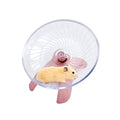 Litewoo Hamster Toys Wheel Exercise Flying Saucer,Silence Run Spinner, for Gerbil Rat Mouse Mice Hamster and Other Small Animal (Light Red) - color: Light Red