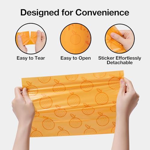 VETRESKA Citrus Scented Dog Poop Bags, 540 Counts, Leak Proof - color: Citrus, size: 1 Count (Pack of 540)