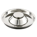 Stainless Steel Pet Bowl for Puppy and Cat, Dog Food and Water Feeding Bowl, Puppies and Kittens Weaning Bowls, Multiple Dogs and Cats Eat and Drink Together (1PC, M) - size: M - 5¼cups/42oz