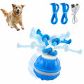 Interactive Dog Toys，Peppy Pet Ball for Dogs，Motion Activate Rolling Ball for Puppy/Medium Dogs，Active Rolling Dog Bal l Wicked Bal l for Daily Training, Dog Toys to Keep Them Busy (Blue) - color: Blue