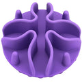 Slow Feeder for Dog Cat Puppy, Silicone Pet Feeder Insert with Strong Suction Cups, Medium, Purple - color: Lavander, size: Medium 4.7 inchs