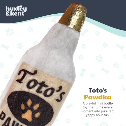 Huxley & Kent Plush Crinkle Catnip Cat Toy, Toto's Pawdka - style: Toto's Pawdka
