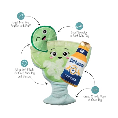Fringe Studio Drop ME A Lime Hide and Seek Plush Dog Toy, Pet Shop Collection (289257) - color: Drop me a Lime