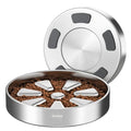 Feedoo Slow Feeder Dog Bowl Large Breed 4-Cup, Double-Wall Stainless Steel - color: Spiral-1Pack, size: XL 4~4.5Cups