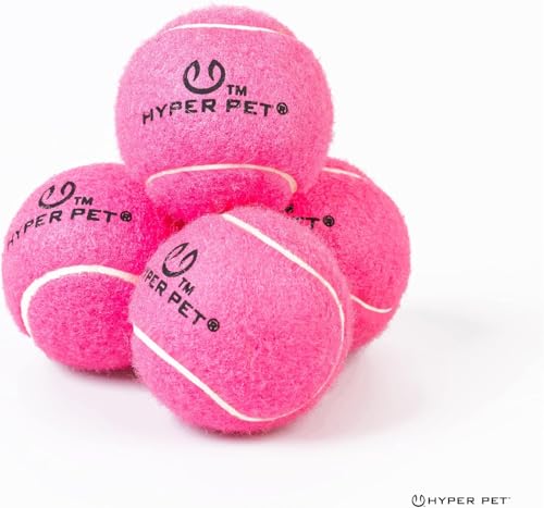 Hyper Pet Mini Extra Small Tennis Balls for Dogs, 1.75 Inch, 8 Pack, Pink - color: Pink, size: MINI 1.75" - 8 Pack