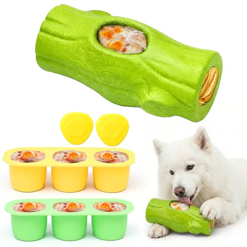 1 Pack Dog Toys for Aggressive Chewers Green - color: Green