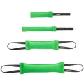 Viper Heavy Duty French Linen Dog Bite Tug Toy - K9 Trainer, Tough and Durable for Dogs Shutzhund IPO K-9 - Green - 12in L x 1.5 W - color: Green, size: 12in L x 1.5in W