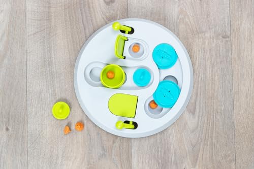 TRIXIE Hide N Slide Rabbit Activity - Small Animal Interactive Toy for Mental Stimulation, Enrichment, Hide and Seek, Brain Teaser, Enhances Cognitive Development