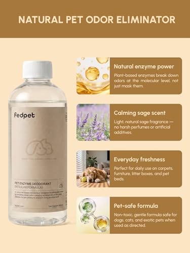 Pet Odor Eliminator Spray & 10X Concentrate Kit - Makes 110oz Total