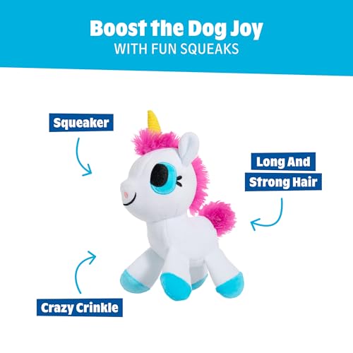 BarkBox Bob the Barking Unicorn Dog Toy - Toy for Large Dogs - color: Bob the Barking Unicorn, size: Large