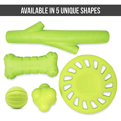 Hyper Pet Fetching Dog Toys - Throwing Bumpy Ball Dog Toy Made with EVA Foam - Lightweight & Floats on Water - size: One Size, style: Bumpy Ball