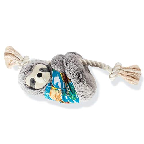 Fringe Studio Dog Toy, Slown' Dwn for Summer Sloth Pet Toy (289318) - color: Slown' Dwn for Summer