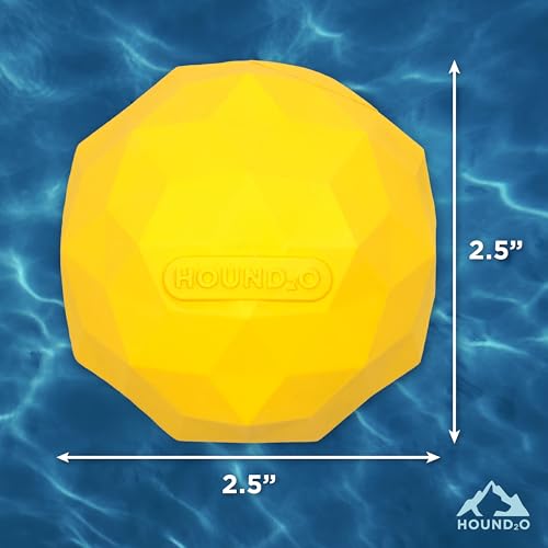 Squeaky Fetch Ball - Floating Outdoor Dog Toy - 3-Pack - color: 3-Pack
