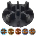 Soft Silicone Anti-Choking Puzzle Slow Feeder Insert for Dogs, Compatible with Regular Elevated Dog Bowls - color: Black, size: Small