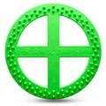 Flexible Flying Disc - Durable Floating Dog Toy for Fetch, Tug, Treat Filling, Made in USA, FDA Compliant TPE, Medium/Large Dogs, Green - color: Green