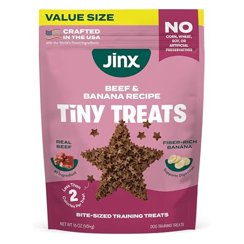 Jinx Dog Training Treats, Bite-Sized Training Treats for Dogs, Beef, 16oz - size: 1 Pound (Pack of 1)