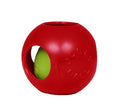 Jolly Pets Teaser Ball Interactive Dog Toy, 10 in XL, Red - color: Red, size: XL (10 in)