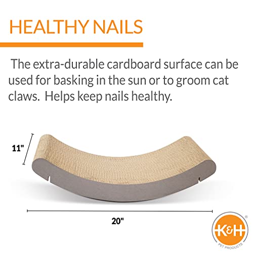 K&H Cat Window Perch, EZ Mount Window Scratcher Cradle REFILL ONLY, 20x11 - style: Cradle Refill