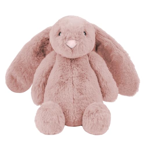 Best Pet Supplies Bunny Buddy Squeaky Plush Dog Toy - Mauve, Medium - color: Bunny (Mauve), size: Medium