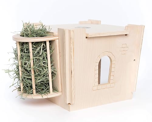 Small Pet Select Habitat Hideout Castle, Medium, Rabbit & Guinea Pig - style: Castle-Medium