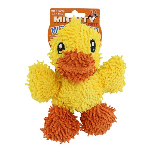 MIGHTY® 2 Pack Microfiber Small Duck Dog Toys - color: 2PK Yellow Duck