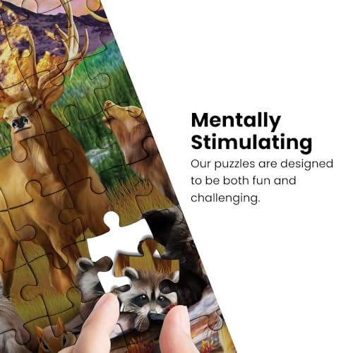 MasterPieces 100 Piece Licensed Jigsaw Puzzle for Kids - Smokey Bear - 14"x19" - style: Smokey Bear