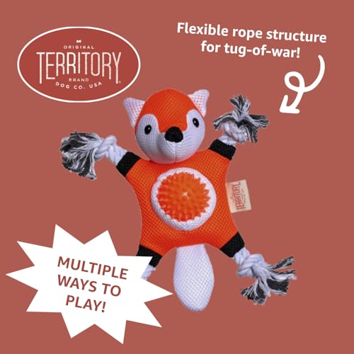 Territory 2 in 1 No Stuffing Removable Fetch Ball Tug Dog Toy for Small Medium Large Dogs, Horse - style: Horse