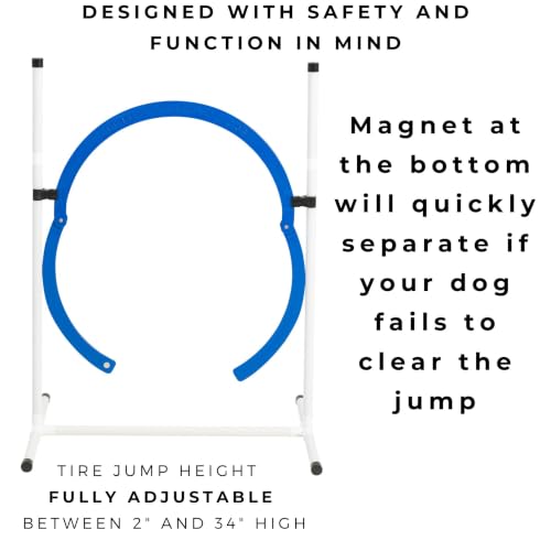 Better Sporting Dogs 4 Pack Adjustable Dog Agility Jumps