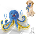 Interactive Dog Toys Octopus to Keep Them Busy(Blue) - color: Blue