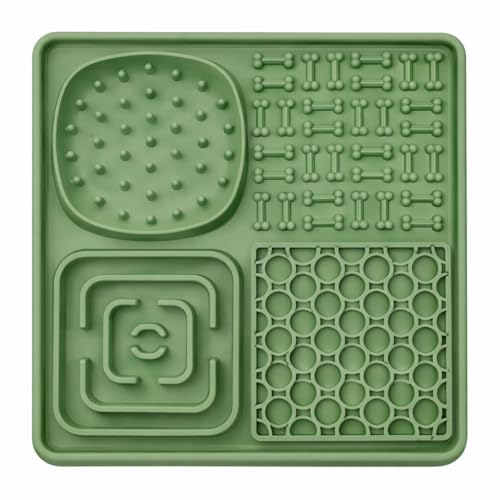 Hearth & Paw Silicone Lick Mat for Dogs, Sage Green - color: Sage Green