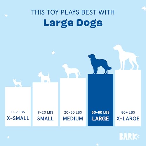 BarkBox Lady Liberty Ball 2-in-1 Interactive Plush Dog Toy - color: Liberty Ball