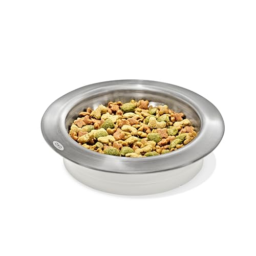 OXO Pet Nonslip Stainless Steel Dog Bowl - Small, 1 Cup Capacity - style: Bowl - Small