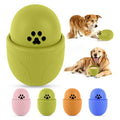 Frozen Treat Dog Toy BPA Free Silicone Dogs Slow Feeder Lick Ball, Green - color: Green